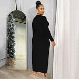 Long Sleeve Cardigans+Slip Dresses Two Piece Set YF-10204