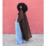 Sheer Mesh See Through Long Sleeve Cardigan DY-6919