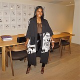 Casual Loose Outerwear Spliced Mesh Long Coat TB-5529