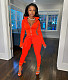Sportswear Long Sleeve Jacket Pencil Pants Set YIM-269