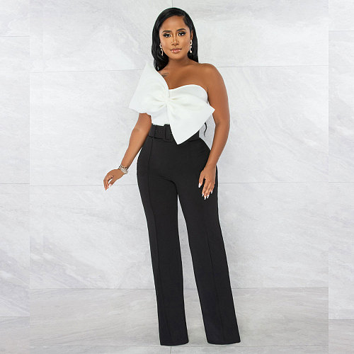Bowknot Strapless Y2K Sexy Corset Tops FSX-356