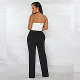 Bowknot Strapless Y2K Sexy Corset Tops FSX-356