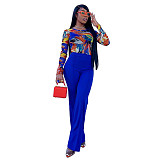 All-Match Solid Color High Waist Flared Pants SH-390374