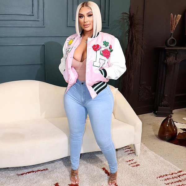 Hip Hop Baseball Uniforms Street Casual Jacket YNS-1859