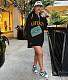 Long Sleeve Polo Neck Loose Casual Knitted Sweater FSX-355
