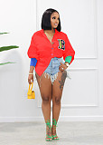 Chic Long Sleeve Single Breasted Female Shirts Tops BS-1317