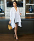 Street Long Bat Sleeve Button Up Irregular Shirts BS-1319