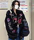 Winter Clothes Vintage Women Bomber Jacket RS-F04