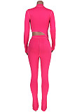 XS Bright Line Decoration Skinny Two Piece Pants Set MDF-5155