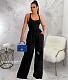 Tank Bodysuit and Hole Straight Pants 2 Piece Set YF-10294