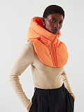 Versatile Clothing Padded Jacket Hooded Fake Collar Vest ZS-0512
