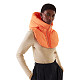 Versatile Clothing Padded Jacket Hooded Fake Collar Vest ZS-0512
