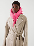 Versatile Clothing Padded Jacket Hooded Fake Collar Vest ZS-0512