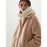 Versatile Clothing Padded Jacket Hooded Fake Collar Vest ZS-0512