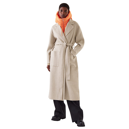 Versatile Clothing Padded Jacket Hooded Fake Collar Vest ZS-0512