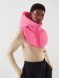 Versatile Clothing Padded Jacket Hooded Fake Collar Vest ZS-0512