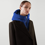 Versatile Clothing Padded Jacket Hooded Fake Collar Vest ZS-0512