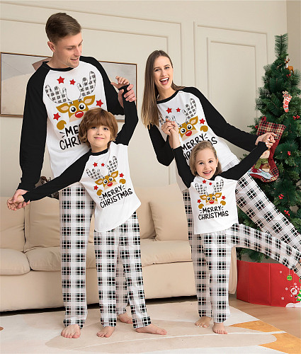 Family Matching Outfits Christmas Clothes Home Suit ZY-22-202