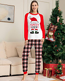 Christmas Cartoon Printing Parent-Child Pajamas Suit ZY-22-053