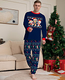 Christmas Pattern Two-Piece Parent-Child Family Suit ZY-22-007