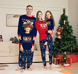 Christmas Pattern Two-Piece Parent-Child Family Suit ZY-22-007