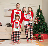 Christmas Cartoon Printing Parent-Child Pajamas Suit ZY-22-053