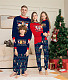 Christmas Pattern Two-Piece Parent-Child Family Suit ZY-22-007