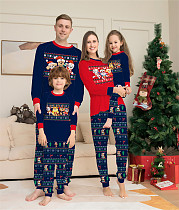 Christmas Pattern Two-Piece Parent-Child Family Suit ZY-22-007 Christmas Pattern Two-Piece Parent-Child Family Suit ZY-22-007
