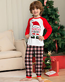 Christmas Cartoon Printing Parent-Child Pajamas Suit ZY-22-053