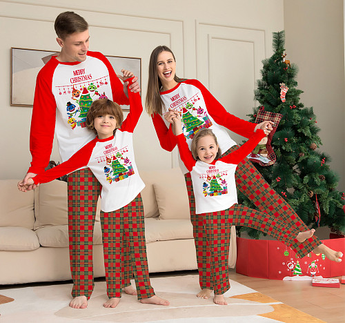 Christmas Clothes Parent-child Family Pajamas Set ZY-22-051