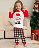 Christmas Cartoon Printing Parent-Child Pajamas Suit ZY-22-053