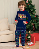 Christmas Pattern Two-Piece Parent-Child Family Suit ZY-22-007