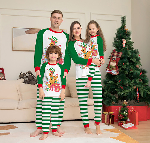 Couple Family Christmas Pajamas Two Piece Set ZY-22-021