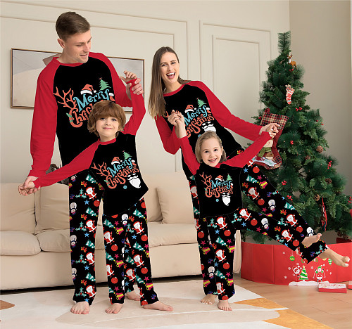 Christmas Pattern Parent-child Sleepwear Matching Set ZY-22-108