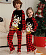 Christmas Parent-Child Cartoon Printing 2PCS Set ZY-22-070