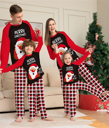 Christmas Clothes Parent-child Sleepwear Home Suit ZY-22-040
