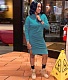 Autumn Full Sleeve Solid Sweatshirt Hooded Dresses NY-2588