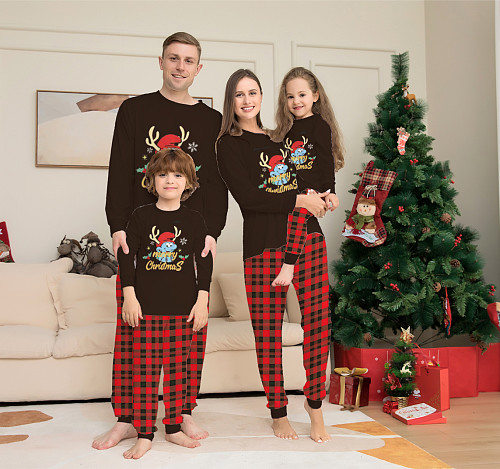 Parent-child Suit Family Christmas Matching Pajamas Set ZY-22-073