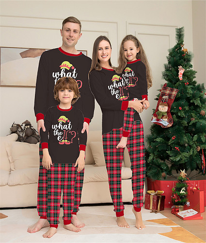 New Year Christmas Shirts Cotton Family Matching Outfits ZY-22-063