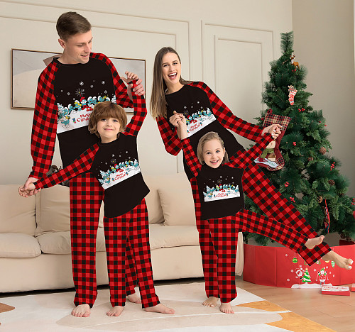 Christmas Casual Family Look Sleepwear Pjs Set ZY-22-008