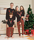 Christmas Pjs Plaid Holiday Deer Family Clothing Set ZY-22-045