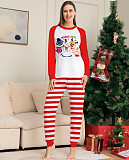 Christmas Print Home Clothes Family Pajamas Set ZY-22-018