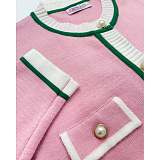 Elegant Loose Knee Length Knitted Sweater Cardigan OSM-4381