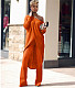 Loose Irregular Long Sleeve Tops Full Pants 2pc Sets NIYA-8125