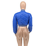 Chic Warm Outerwear Cotton Bomber Jacket WSY-5959
