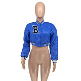 Winter Casual Outerwear Long Sleeve Bomber Jacket WSY-5960
