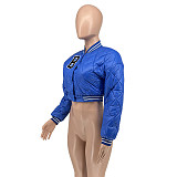 Winter Casual Outerwear Long Sleeve Bomber Jacket WSY-5960