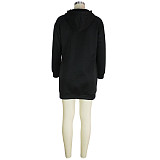 Letter Print Harajuku Casual Hooded Sweatshirt JLY-19481
