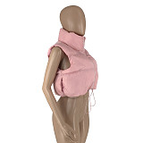 XS Winter Warm Cotton Padded Puffer Vest Parkas Jacket GLS-10118