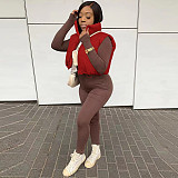 XS Winter Warm Cotton Padded Puffer Vest Parkas Jacket GLS-10118